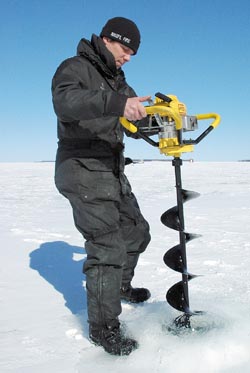 ice fishing hut